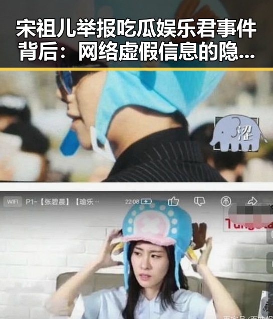 宋祖儿举报吃瓜娱乐君事件背后:网络虚假信息的隐患与娱乐圈乱象