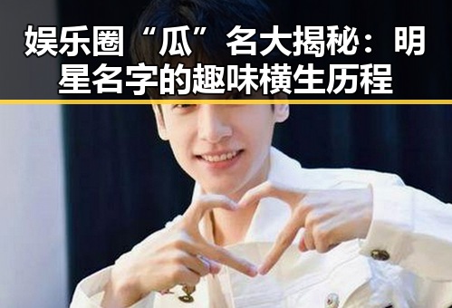 娱乐圈“瓜”名大揭秘：明星名字的趣味横生历程